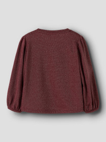 NAME IT Glimmer Bluse Roisin Burgundy