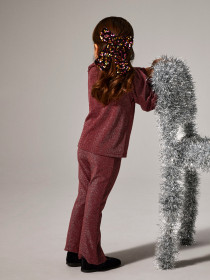 NAME IT Glimmer Bluse Roisin Burgundy