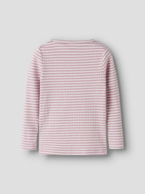 NAME IT Langærmet Bluse Ripeas Keepsake Lilac