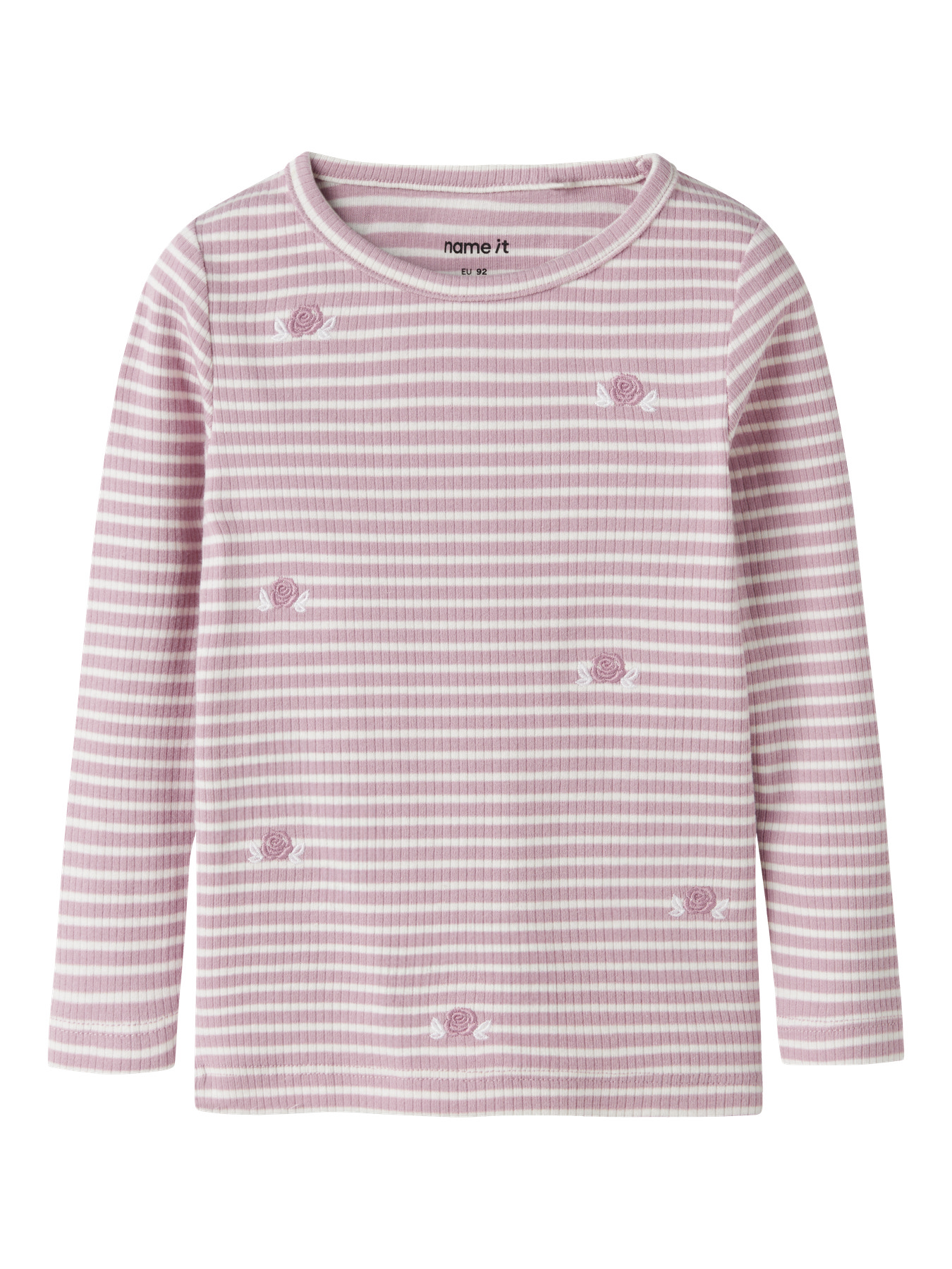 NAME IT Langærmet Bluse Ripeas Keepsake Lilac