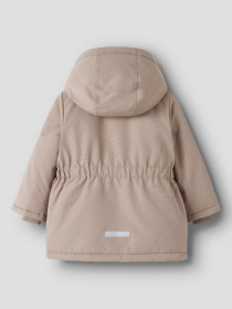 NAME IT Vinter Jakke Marlow Parka Silver Mink