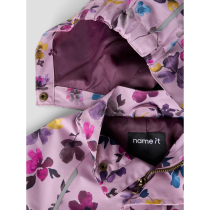 NAME IT Softshell Dragt Shell08 Keepsake Lilac Flower