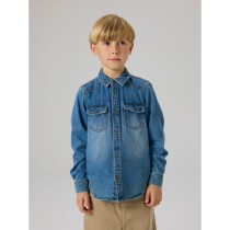 NAME IT Denim Skjorte Kim Medium Blue Denim