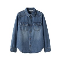 NAME IT Denim Skjorte Kim Medium Blue Denim