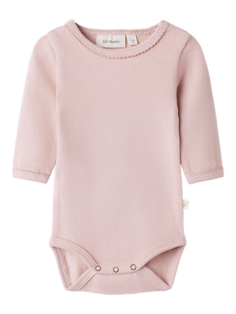 LIL ATELIER Langærmet Body Thoro Misty Rose