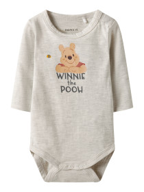 NAME IT Langærmet Body Ola Peter Plys Peyote Melange