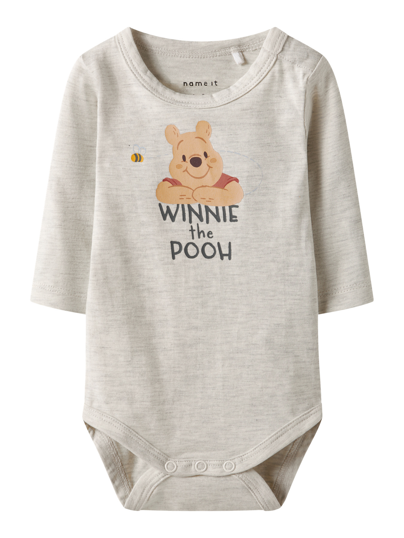 NAME IT Langærmet Body Ola Peter Plys Peyote Melange