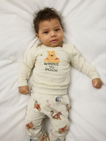 NAME IT Baby Bukser Ollu Peter Plys Peyote Melange