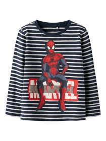 NAME IT Spiderman Bluse Odys Navy Blazer