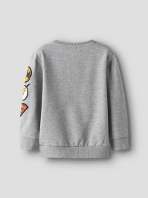 NAME IT Sweatshirt Osmus Batman Grey Melange