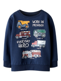 NAME IT Sweatshirt Orson Navy Blazer