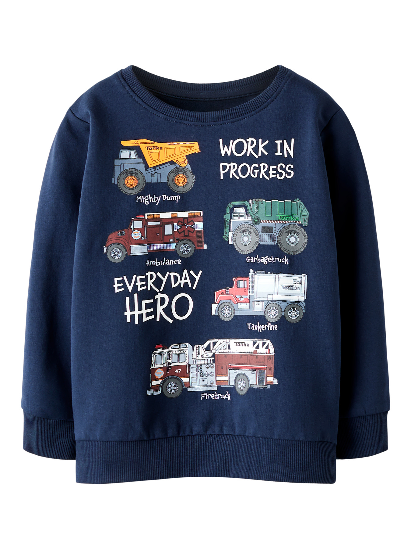 NAME IT Sweatshirt Orson Navy Blazer