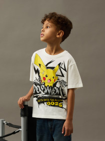 NAME IT T-shirt Nirel Pokemon Cloud Dancer