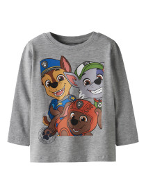 NAME IT Paw Patrol Bluse Nitin Grey Melange