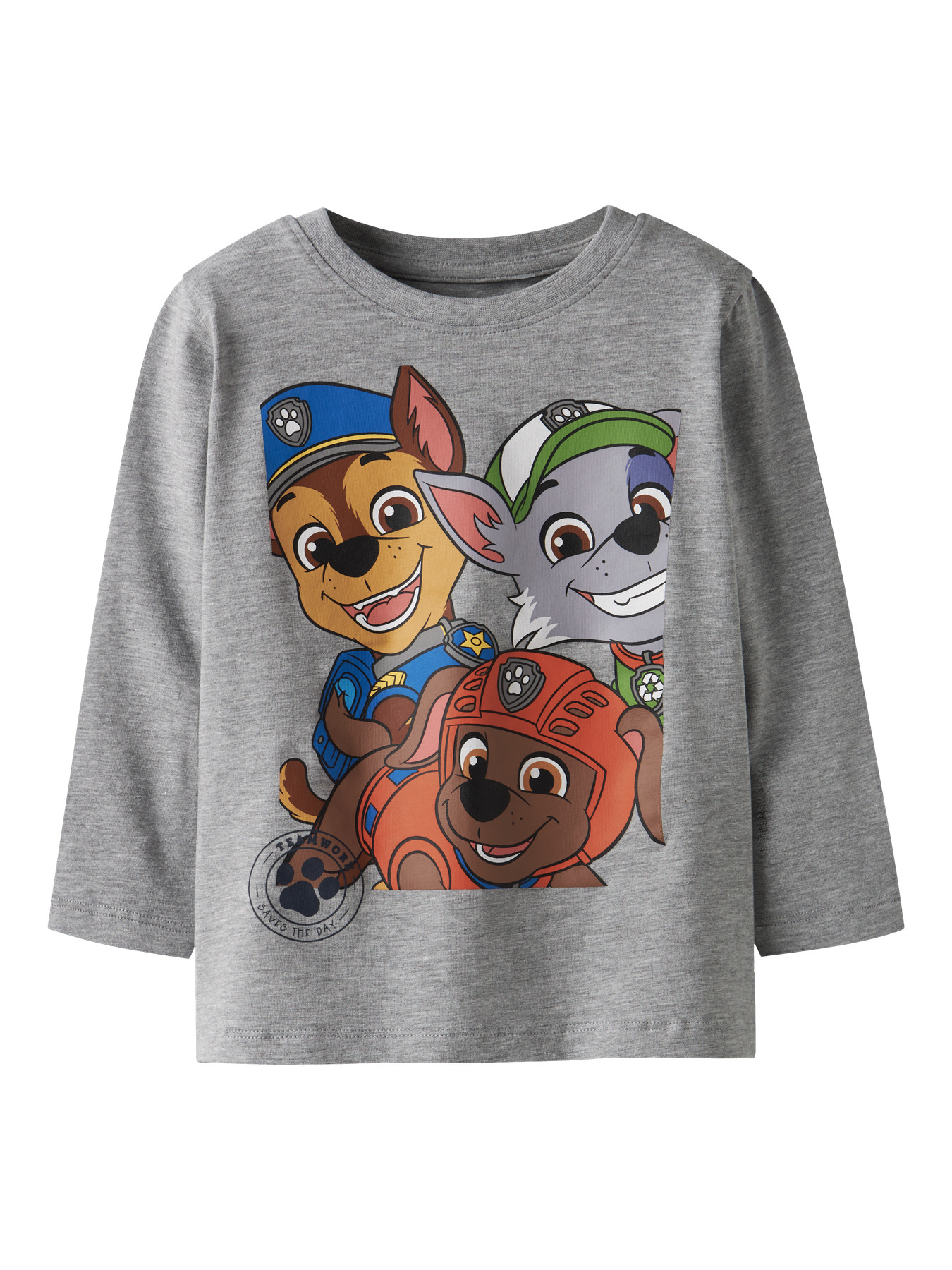 NAME IT Paw Patrol Bluse Nitin Grey Melange