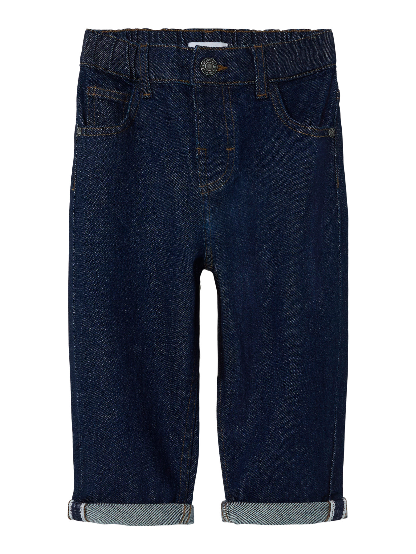 NAME IT Jeans Tapered Ben Dark Blue Denim Unwashed