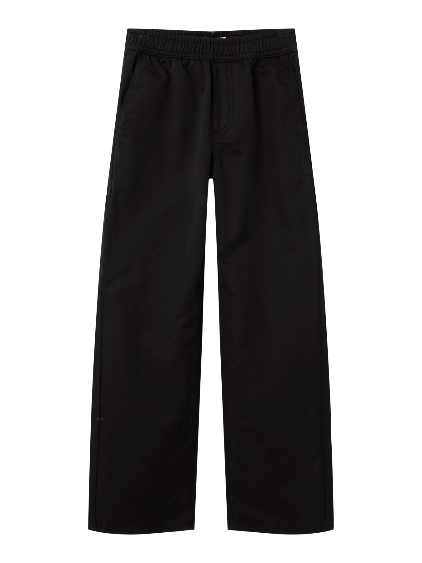 NAME IT Cargo Bukser Straight Ryan Black billede