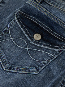 LMTD Flared Jeans Blibling Medium Blue Denim