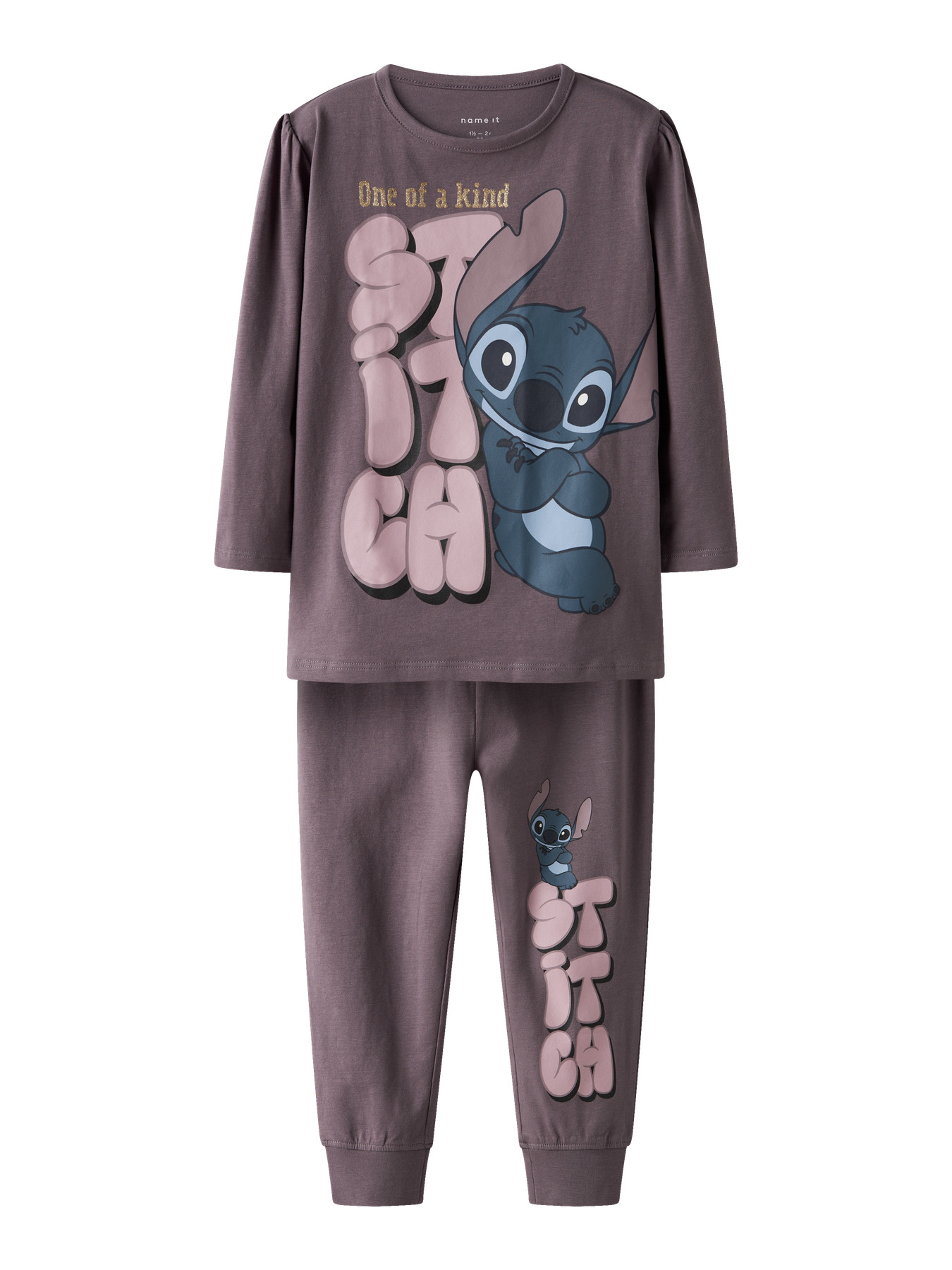 NAME IT Natsæt Stitch Olina Moonscape