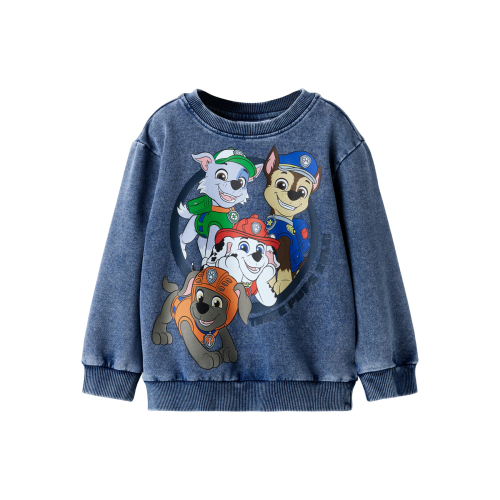 NAME IT Sweatshirt Paw Patrol Nihal Medium Blue Denim
