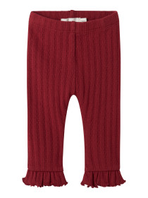 LIL ATELIER Leggings Rita Red Dahlia