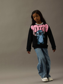 NAME IT Sweatshirt Stitch Odimi Black