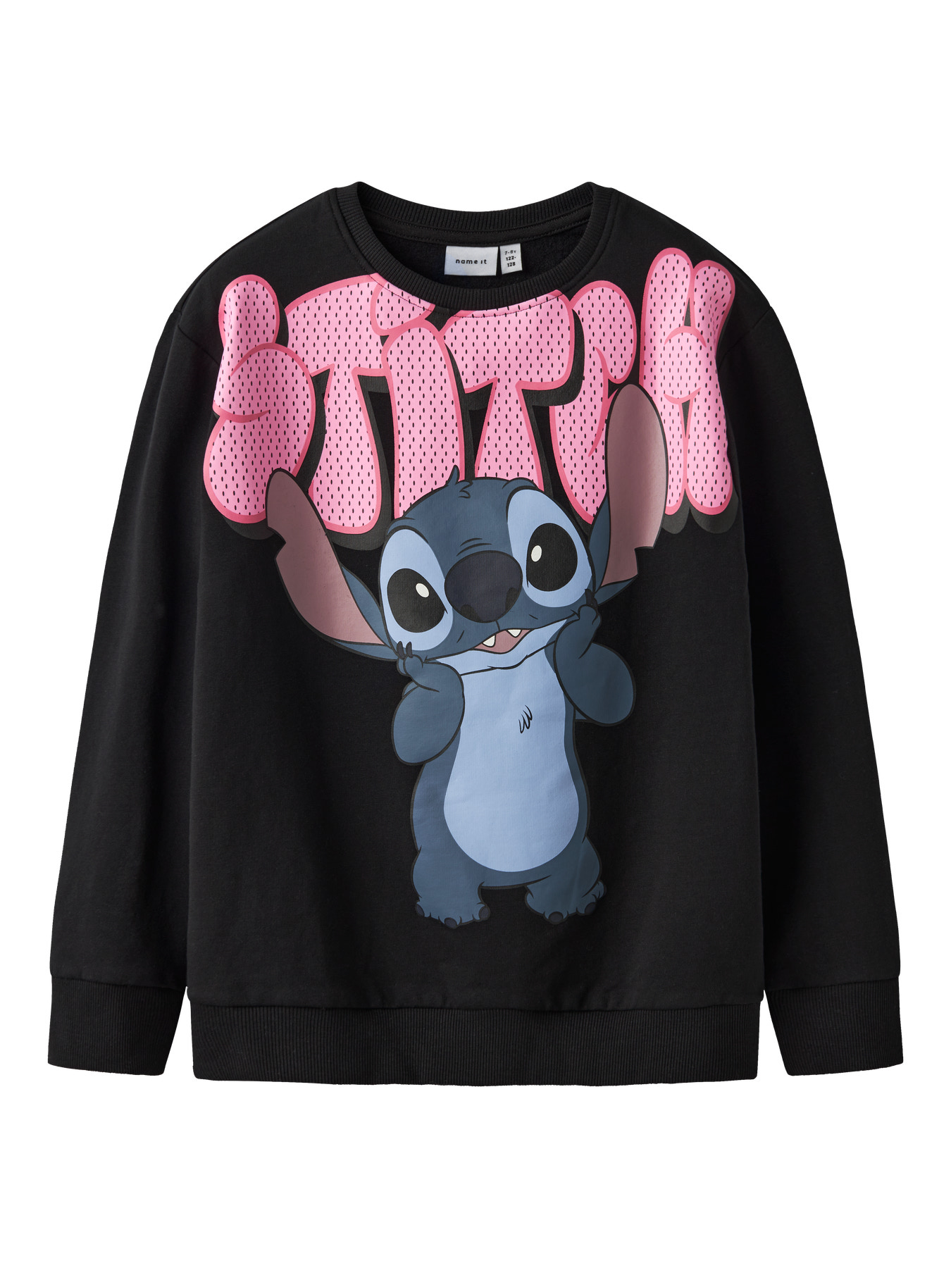 NAME IT Sweatshirt Stitch Odimi Black