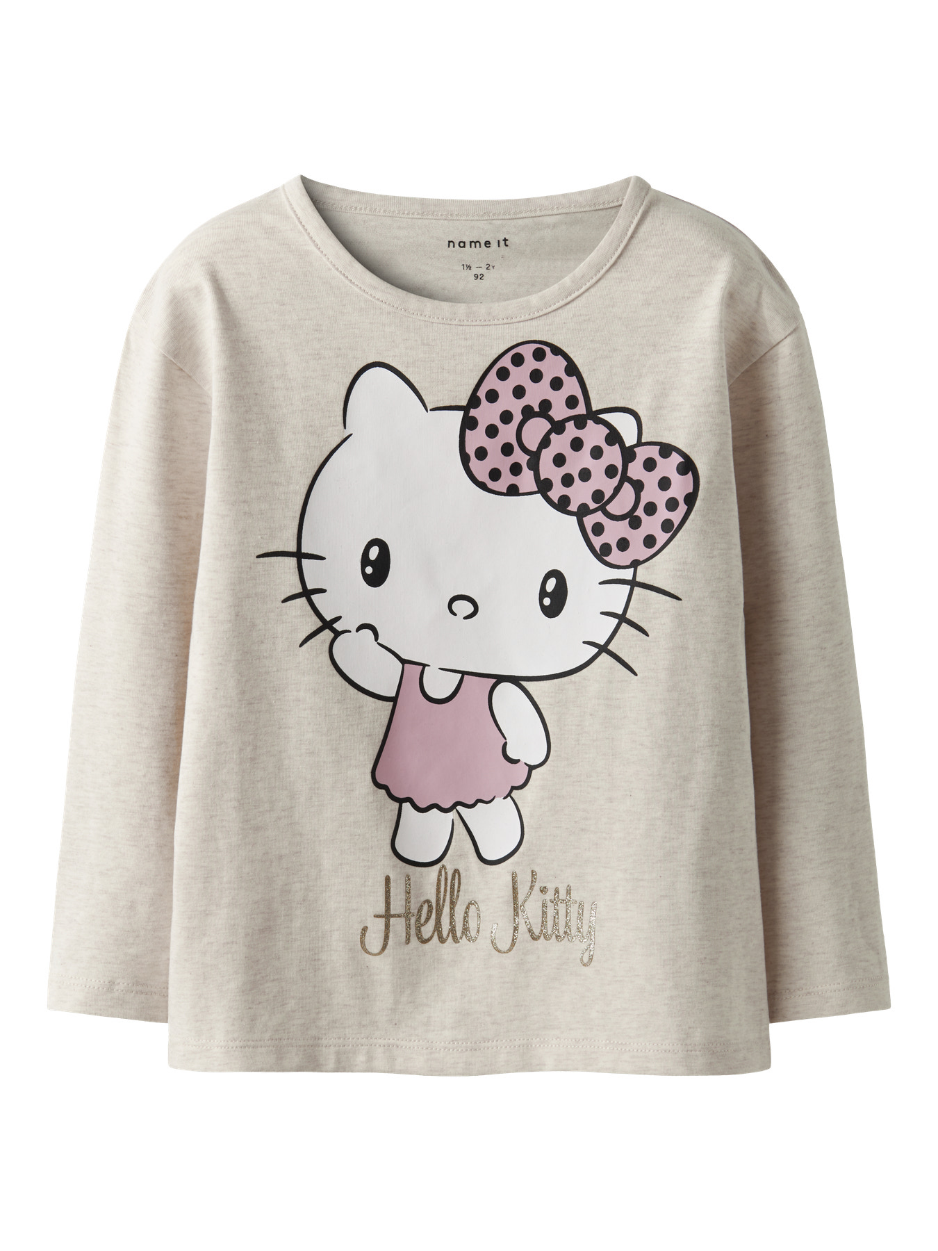 Nam eiT Bluse - NmfObba - Hello kitty - Peyote Melange