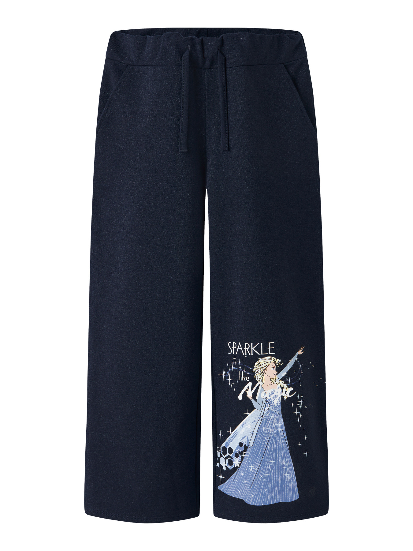 NAME IT Sweatpants Wide Osina Frozen Navy Blazer Elsa