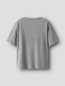 NAME IT T-shirt Odassa Cicons Grey Melange