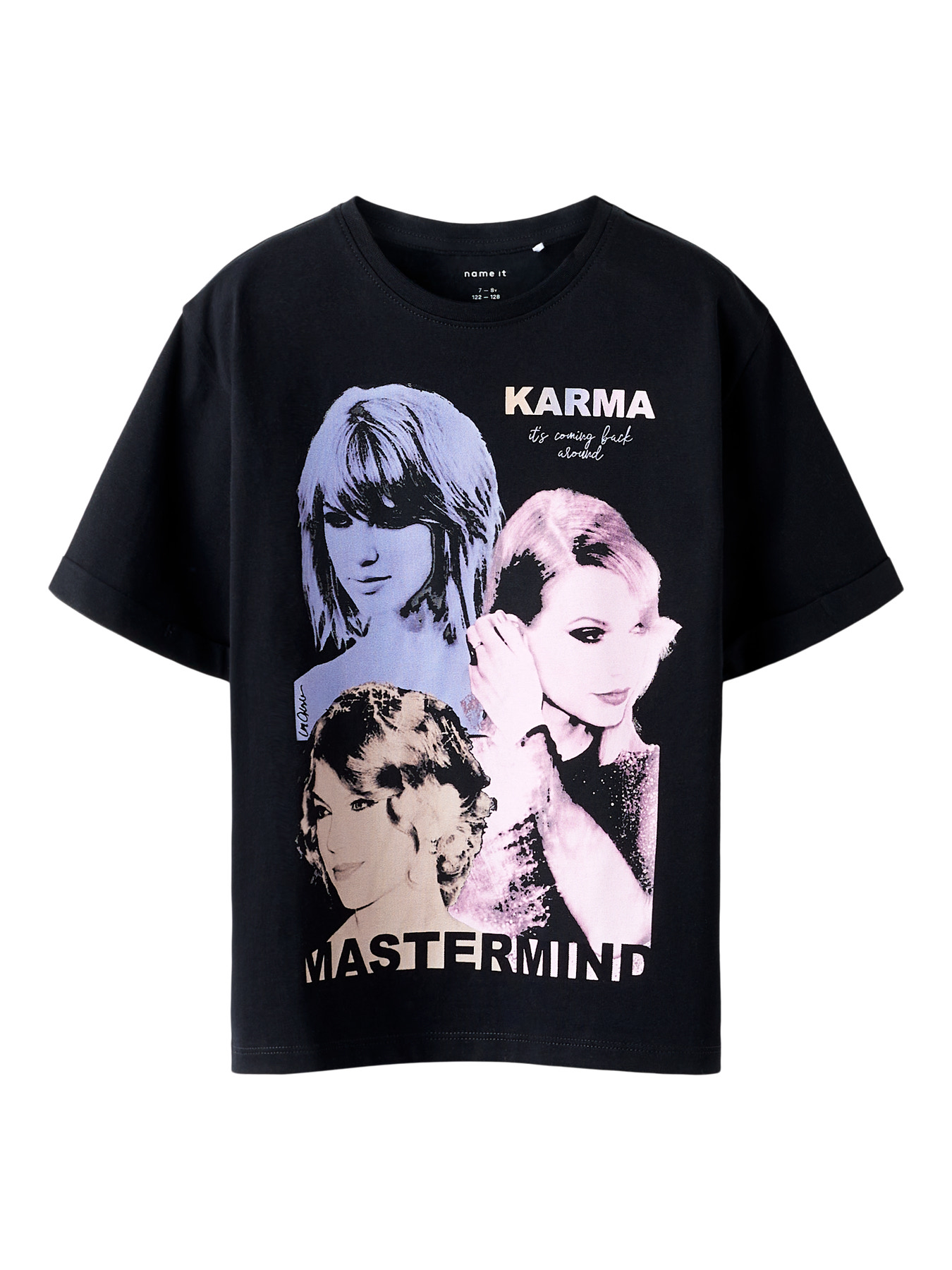 NAME IT T-shirt Oden Cicons Black