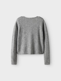 LMTD Flæse Cardigan Reave Light Grey Melange