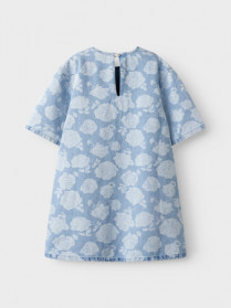 NAME IT Denim Kjole Silla Light Blue Denim