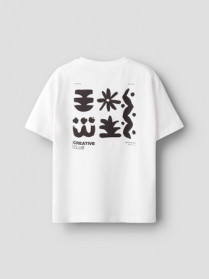 NAME IT T-shirt Felix Cloud Dancer