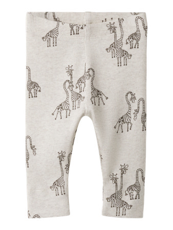 NAME IT Rib Leggings Fridolin Peyote Melange