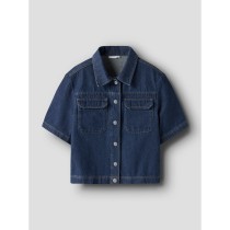 NAME IT Oversize Shirt Flea Dark Blue Denim