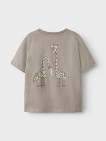 NAME IT T-shirt Frederick Vintage Khaki
