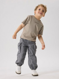 NAME IT T-shirt Frederick Vintage Khaki