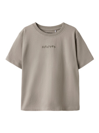 NAME IT T-shirt Frederick Vintage Khaki