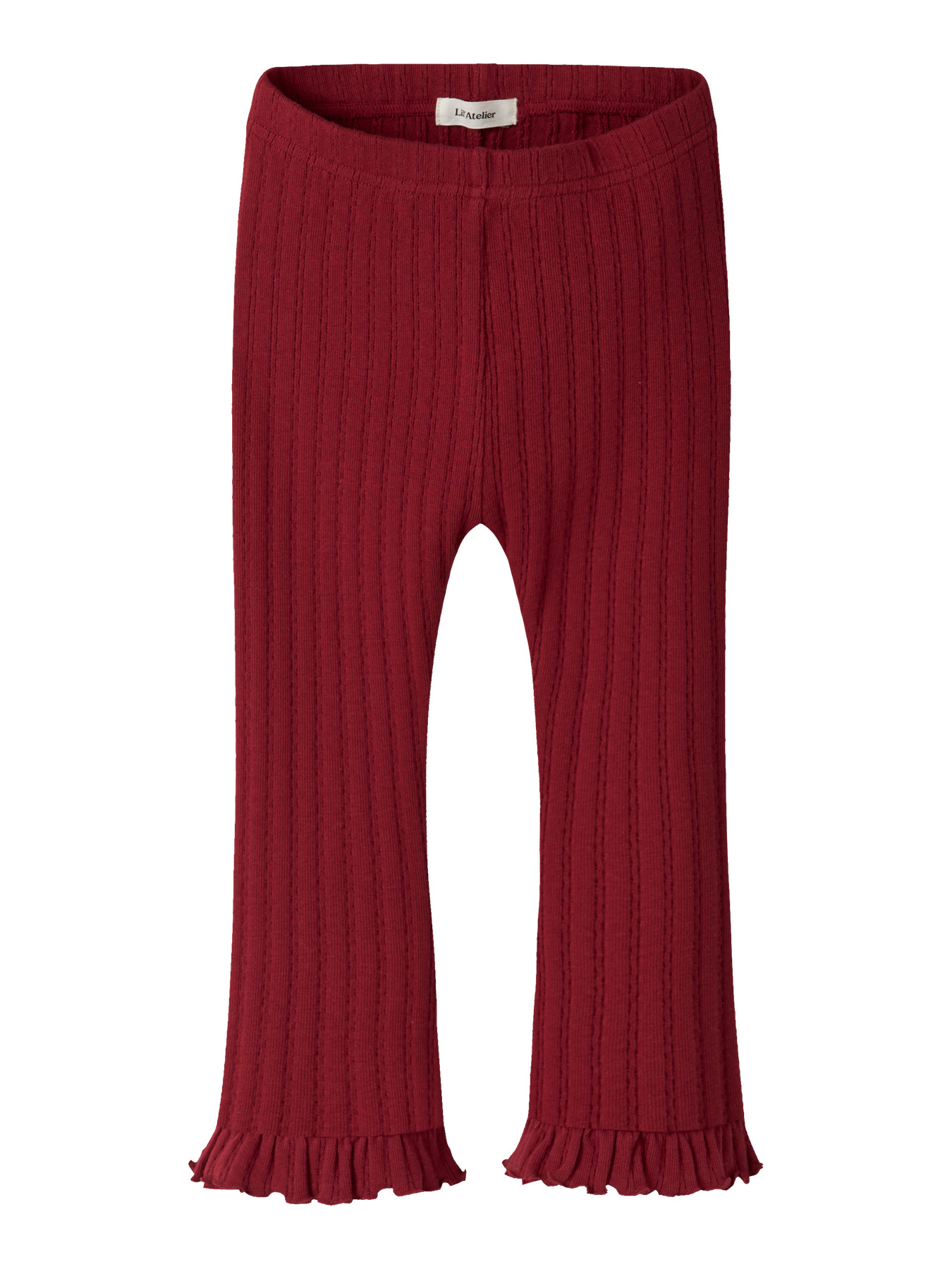 Lil' Atelier Leggings - Bootcut - Rib - NmfRita