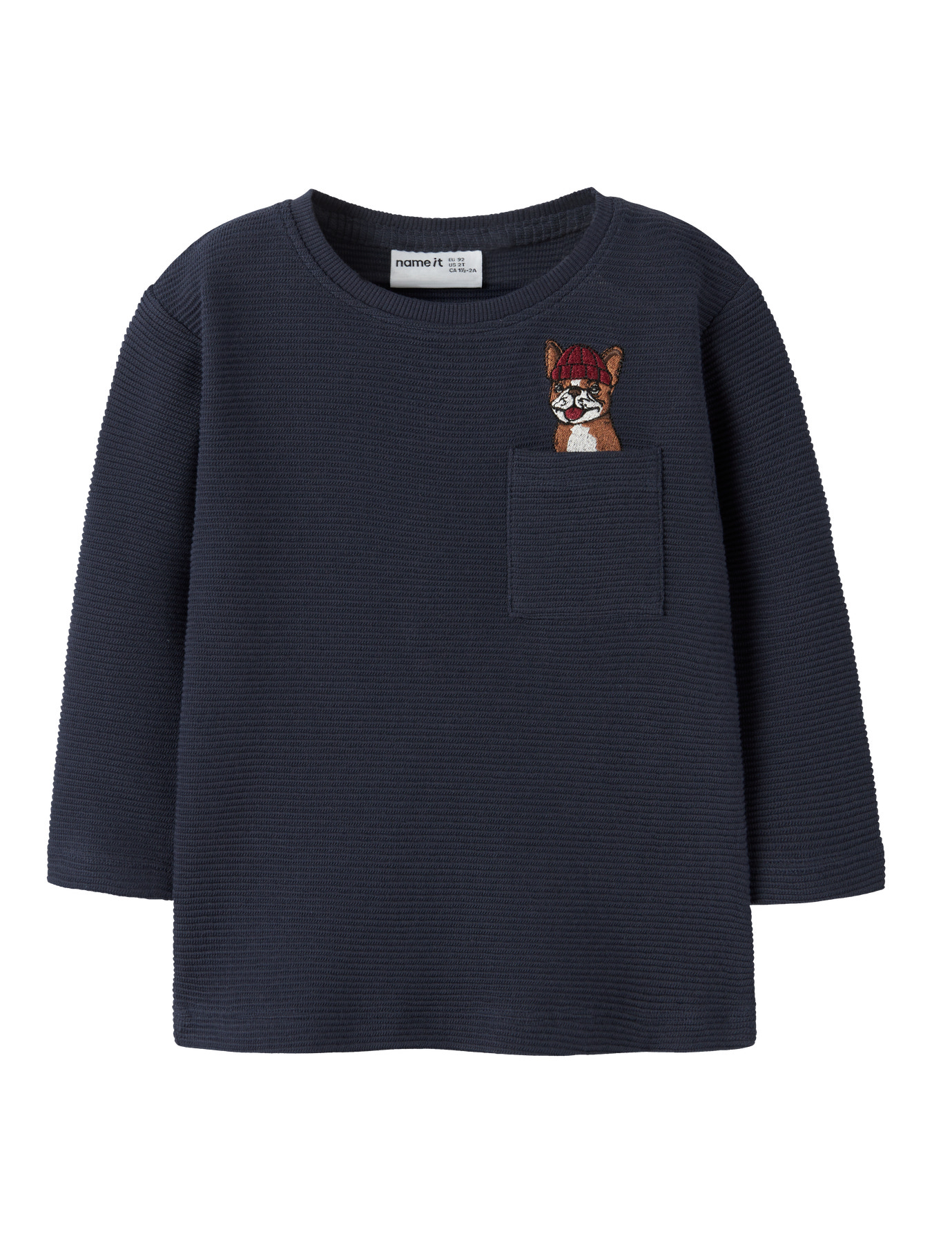 NAME IT Bluse Rofus Navy Blazer billede