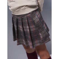 NAME IT Plisseret Nederdel Rarpu Seal Brown