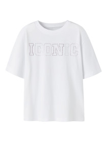 NAME IT T-shirt Rosalie Bright White