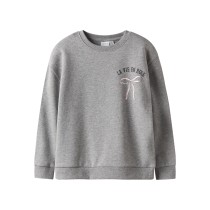 NAME IT Sweatshirt Rastin Grey Melange