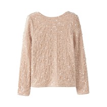 NAME IT Paillet Bluse Rusitta Jet Stream