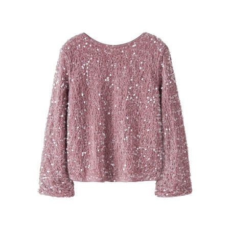 NAME IT Paillet Bluse Rusitta Keepsake Lilac