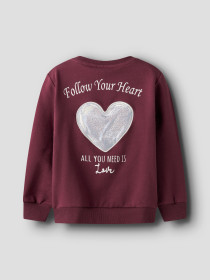 NAME IT Sweatshirt Sakkina Burgundy