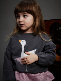 NAME IT Sweatshirt Swana Lava Smoke