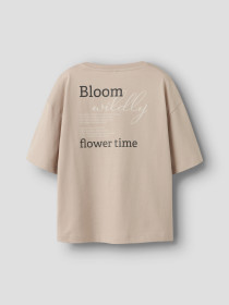 NAME IT T-shirt Svea Cement