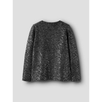 NAME IT Paillet Bluse Sura Black